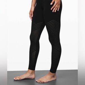 Lululemon Reveal Tight *Mesh Stripes